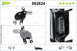 582624 VALEO Мотор склоочисника