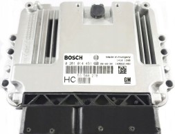 OEM 001001012009E, 0281014451, 55566278 Блок керування двигуном EDC16C39 BOSCH 0281014451 55566278 OPEL 55566278