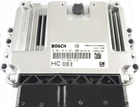OEM 001001012009E, 0281014451, 55566278 Блок керування двигуном EDC16C39 BOSCH 0281014451 55566278 OPEL 55566278