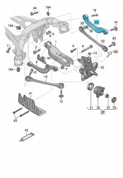 Audi OE НОВИЙ ОРИГІНАЛЬНИЙ AUDI 4K0505398A ПОПЕРЕЧНИЙ ВАЖІЛЬ