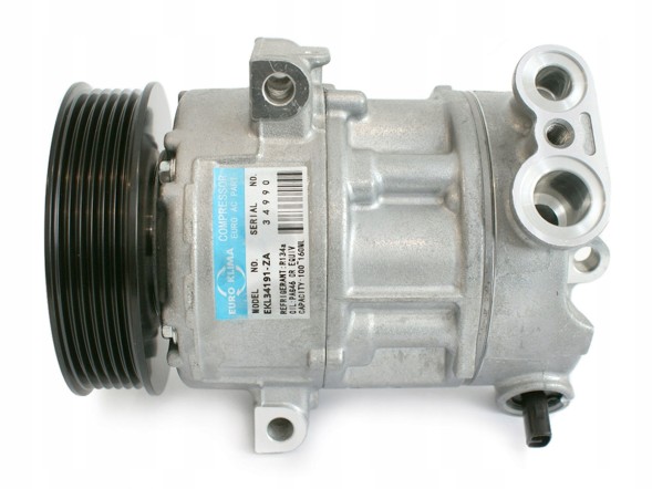 EURO KLIMA EKL34191-ZA, 55702161, 55703917, 71792025, 71792027, 92030103, 93030103, 93190815, 94030103, 95516233, 95523889, 95526765, 315595319, 503375100 КОМПРЕСОР КОНДИЦІОНЕРА GRANDE PUNTO EKL34191-ZA 447150-0071 / 240967