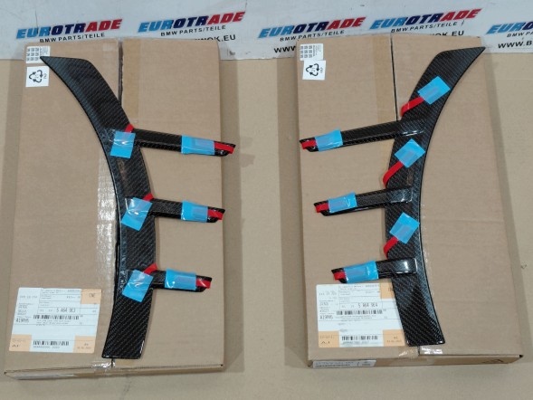BMW OE 5A649E3 5A649E4 01 BMW M2 G87 Декоративна накладка крила ліва права карбон 5A649E3 5A649E4