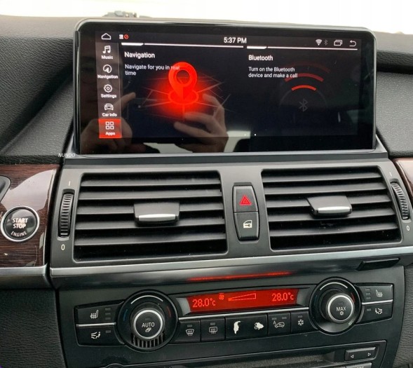Китай Nawigacja 8GB RAM CCC Radio Android 13 Навігація для BMW X5 E70 X6 E71 2006-2011, 8GB RAM, S668 CCC Радіо