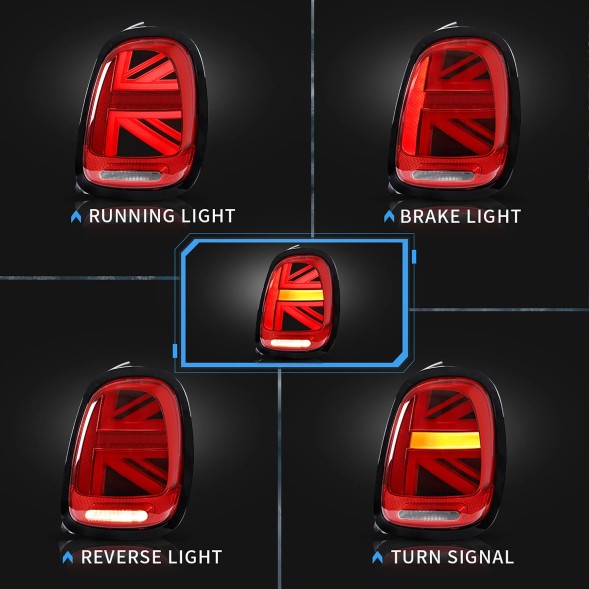 Tuning-Tec TTLDMC18 ДІОДНІ ЛАМПИ MINI COOPER F55 F56 F57 14-17 RED