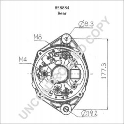 BOM-Prestolite Альтернатор BOM-Prestolite 858884