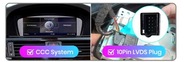 Китай EKRAN ANDROID13 8GB RAM + KAMERA COFANIA ANDROID 13 ЕКРАН 8GB RAM для BMW E60 E61 E90 E91 E92 E93 (CCC) + КАМЕРА ЗАДНЬОГО ВИДУ