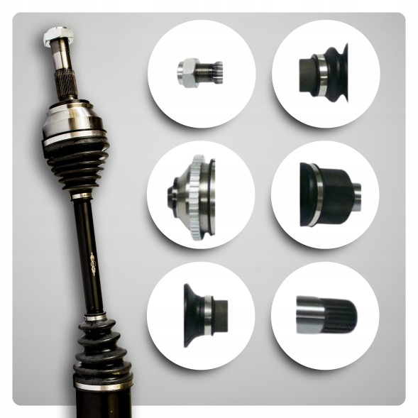 BRV  Піввісь ліва peugeot boxer 3.0 hdi 145 160 175 мануал нова