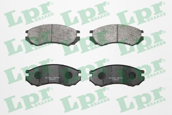 05P354 LPR Комплект гальмівних колодок з 4 шт дисків
