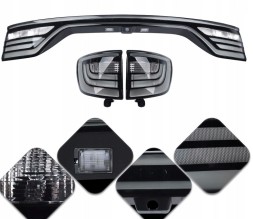 Китай DODGE DURANGO 14-25 LAMPA LEWA + PRAWA ZEWNĘTRZNA TYŁ + BLENDA KLAPY KOMPLET BIAŁE TUNING 68155950AD 68155950AE 68155950AF 68155948AC DODGE DURANGO 14-25 2X ЗАДНІ ЛІХТАРІ + НАКЛАДКА КРИШКИ БАГАЖНИКА КОМПЛЕКТ БІЛІ ТЮНІНГ