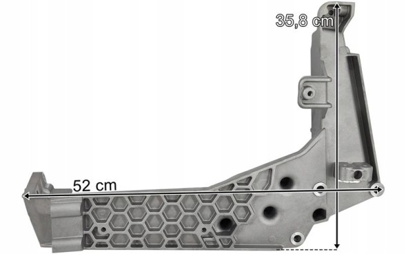 Lamiro 55121-93EX DAF XF XG XG+ КРОНШТЕЙН НИЖНЬОГО СТУПЕНЯ ЛІВИЙ