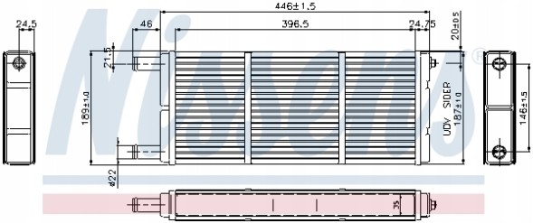 Nissens 73647 Обiгрiвач nissens 73647
