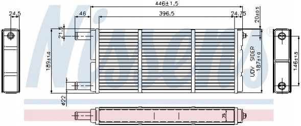 Nissens 73647 Обiгрiвач nissens 73647