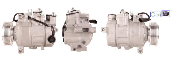 Lucas ACP232 Компресор кондиціонера audi a4, а6, a6 allroad, а8, seat exeo 1.6-6.0