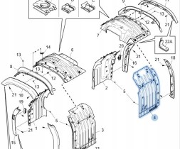 Tangde 2599522 2600172 2798262 КРИЛО КРИЛА КАБІНИ SCANIA RS 2599545​RH
