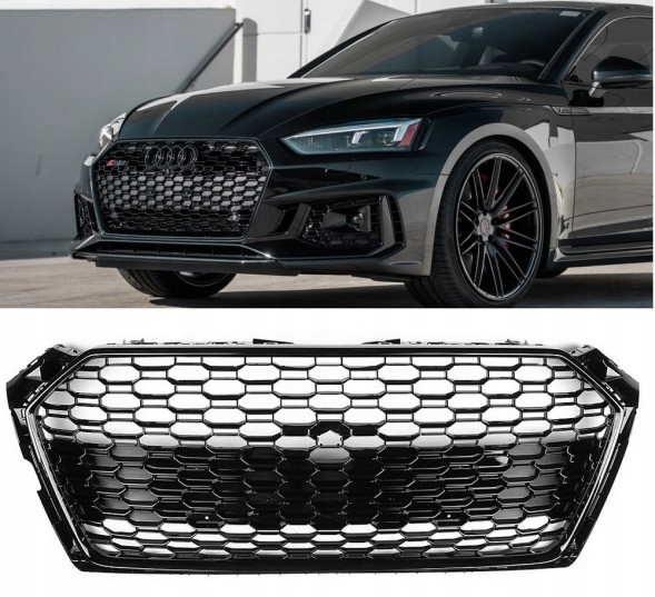 Cosmo cogau7701 Муляж решітки RS LOOK Black Audi A5 F5 16-19 CABRIO