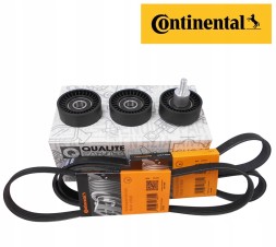 QP 11 28 1 435 59, 11 28 1 432 104, 6PK1733, 5PK950 3x НАТЯЖНИЙ РОЛИК 2x РЕМЕНЬ BMW 3 E46 316i Ci 318i