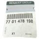 Renault OE D392 - накладки заднього бампера Renault Kangoo II Mercedes Citan7701478198
