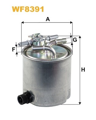 WF8391 WIX FILTERS Фільтр палива