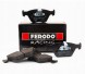 Ferodo FCP1561H Накладки ferodo ds2500 фронт міні r56 clubman clubvan 350z skyline r32