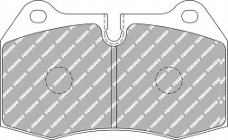 Ferodo FCP1561H Накладки ferodo ds2500 фронт міні r56 clubman clubvan 350z skyline r32