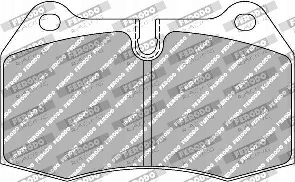 Ferodo FCP1561H Накладки ferodo ds2500 фронт міні r56 clubman clubvan 350z skyline r32