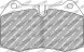 Ferodo FCP1561H Накладки ferodo ds2500 фронт міні r56 clubman clubvan 350z skyline r32