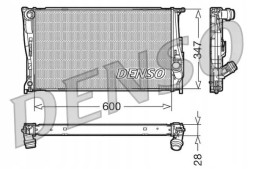 Denso DRM05111 Радіатор охолодження drm05111 denso bmw 1 e81 e82 e87