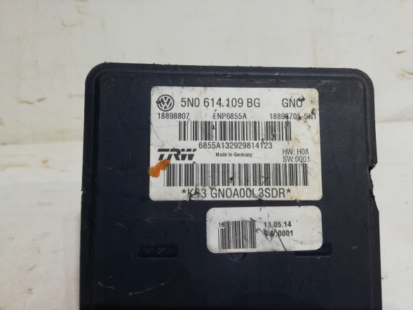 Volkswagen OE 5N0614109BG GO БЛОК УПРАВЛІННЯ ГІДРАВЛІЧНОГО ПІДСИЛЮВАЧА ГАЛЬМ VW TIGUAN 5N0614109BG