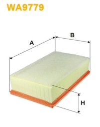 WA9779 WIX FILTERS Фільтр повітряний