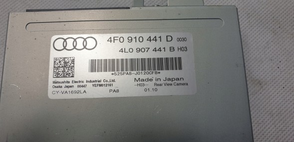 Audi OE MODUŁ STEROWNIK KAMERY COFANIA AUDI A6 C6 4F0910441D Audi a6 c6 ліфт модуль камери заднього виду 4f0910441d