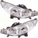 Depo 620895 620695 Передній ліхтар DEPO електричний європейський для PEUGEOT 207 комплект Л+П