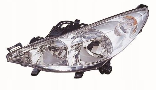 Depo 620895 620695 Передній ліхтар DEPO електричний європейський для PEUGEOT 207 комплект Л+П