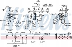 Nissens 93267 Повні турбокомпресори nissens 93267