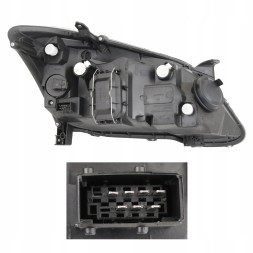 TYC 811509-E + 811510-E MHM TUNING Фара лампа tyc toyota corolla e12 хетчбек lift 2004-2007 kpl
