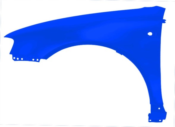 BLU 225283960 КРИЛО AUDI A3 8L LIFT LY5M ЛІВЕ 00-03 ПЕРЕДНЄ