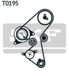 SKF VKMC 03140 Комплект грм + водяний насос vkmc 03140 skf