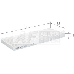 AF5028 ALPHA FILTER Фільтр салону