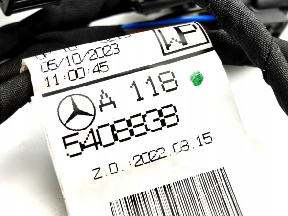 Mercedes-Benz OE A1185408838 ПРОМІНЬ КАБЕЛЬ ДАТЧИКІВ ПАРКУВАННЯ PDC ПЕРЕДНІЙ MERCEDES CLA C118 W118 НОВИЙ