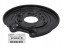 Subaru OE WBEURO/26704FE080 Subaru 26704fe080 гальмівний диск задній