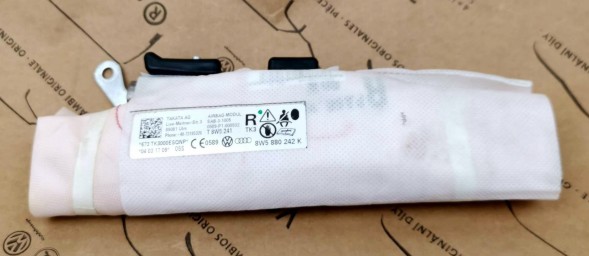 Audi OE 8W5880242K, DWP525945OE ПОДУШКА БЕЗПЕКИ СИДІННЯ ПРАВА AIRBAG AUDI A4 8W 8W5880242K НОВА ОРИГІНАЛ