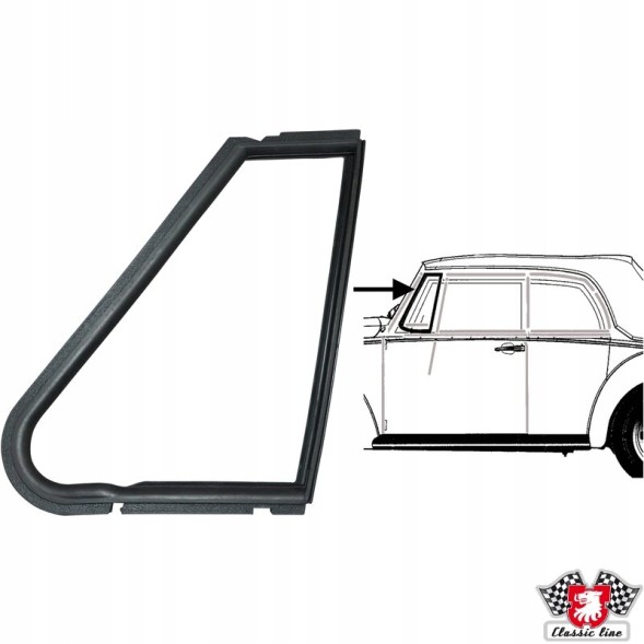 JP Group JB 8186002270 VW Beetle Cabrio Прокладка вентиляційного вікна