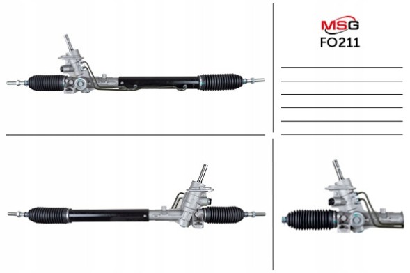 MSG FO211NEW Рульова рейка VW Sharan -10 Ford Galaxy -06 SEAT Alhambra -10