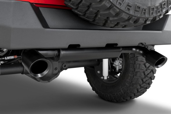 Венера ЛТД 5905226653861 Подвійна сталева вихлопна система для jeep wrangler jk 2007-2018 (тюнінг)