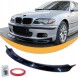Китай Spltter BMW E46 M Pakiet Спідлер (накладка) на бампер BMW E46 M-Paket передній чорний глянець Спойлер
