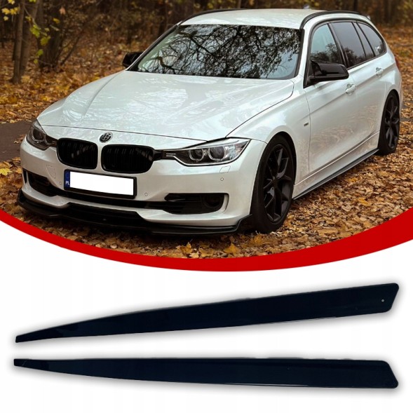 Китай BMW F30 F31 DOKŁADKI PROGÓW PODPROŻA SPOILERY ZWYKŁE PROGI CZARNY POŁYSK BMW F30 F31 НАКЛАДКИ ПОРОГІВ ПІДПОРОШУЄ СПОЙЛЕРИ ЗВИЧАЙНІ ПОРОГИ ЧОРНИЙ ГЛЯНЕЦЬ
