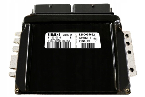 Siemens S110030034B 8200035692 Комп'ютер renault sirius32 s110030034b 8200035692