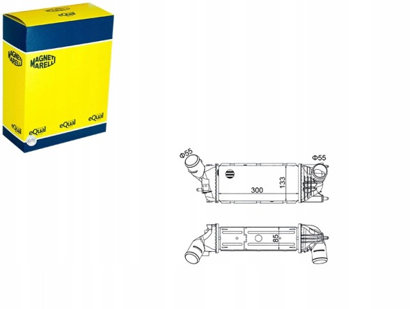 MAGNETI MARELLI 351319205120 Magneti marelli інтеркулер citroen