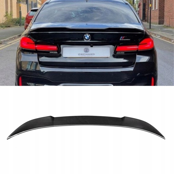 Китай T-075 Карбоновий спойлер для люка багажника BMW G30 F90 M5CS Style
