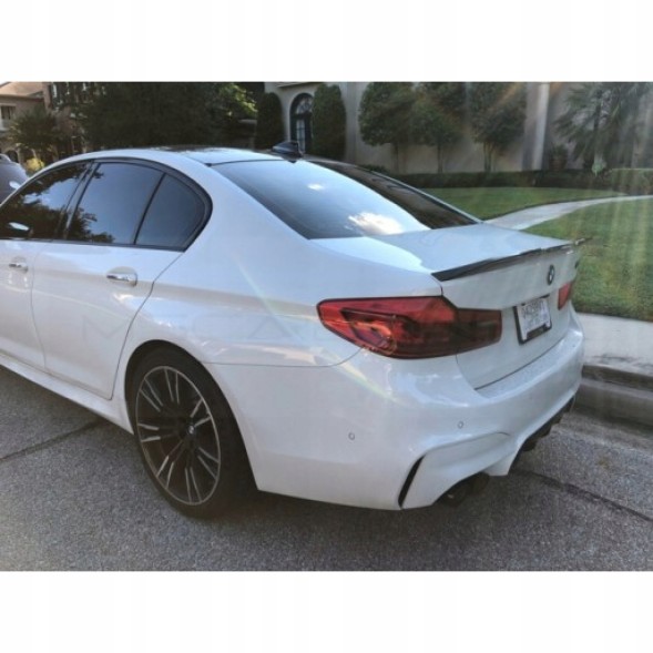 Китай T-075 Карбоновий спойлер для люка багажника BMW G30 F90 M5CS Style
