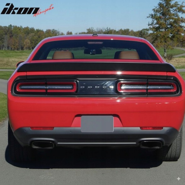 Китай JGD-CHALL-RSSRTMB Спойлер Лотка SRT High Стиль – Чорний Мат DODGE CHALLENGER 2008-2023